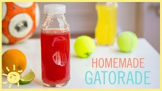 EAT  Homemade Gatorade [upl. by Ednyl]