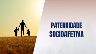 Paternidade socioafetiva [upl. by Neyu]