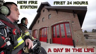 First 24 Hours in a New Fire Station  A Day in the Life [upl. by Torre]