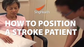 How To Position A Stroke Patient [upl. by Ecienaj]