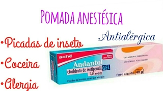 Resenha PomadaAndantol Gel [upl. by Auroora302]