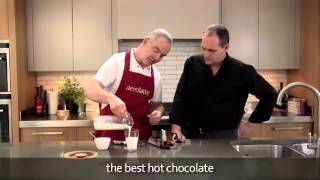 How to make a hot chocolate using an aerolatte milk frother [upl. by Hubble260]