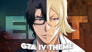 Aizen x Urahara  GTA IV Theme Edit [upl. by Jung]